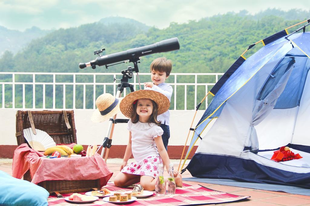 Grand Coloane Resort Macau Buitenkant foto Camping at the resort